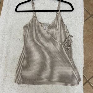 CAD/ cross body tie tank top